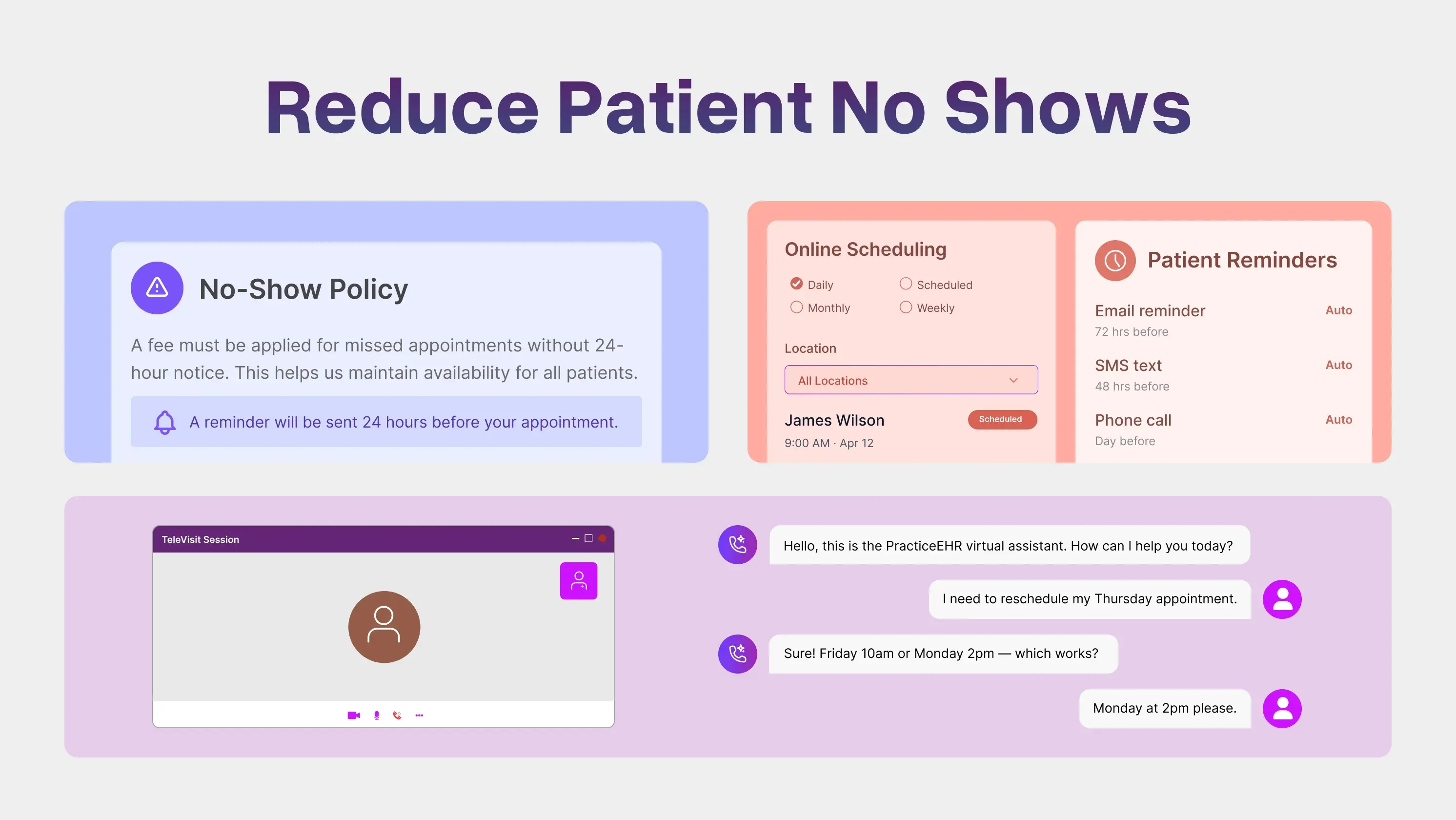5 Ideas for Reducing Patient No Shows