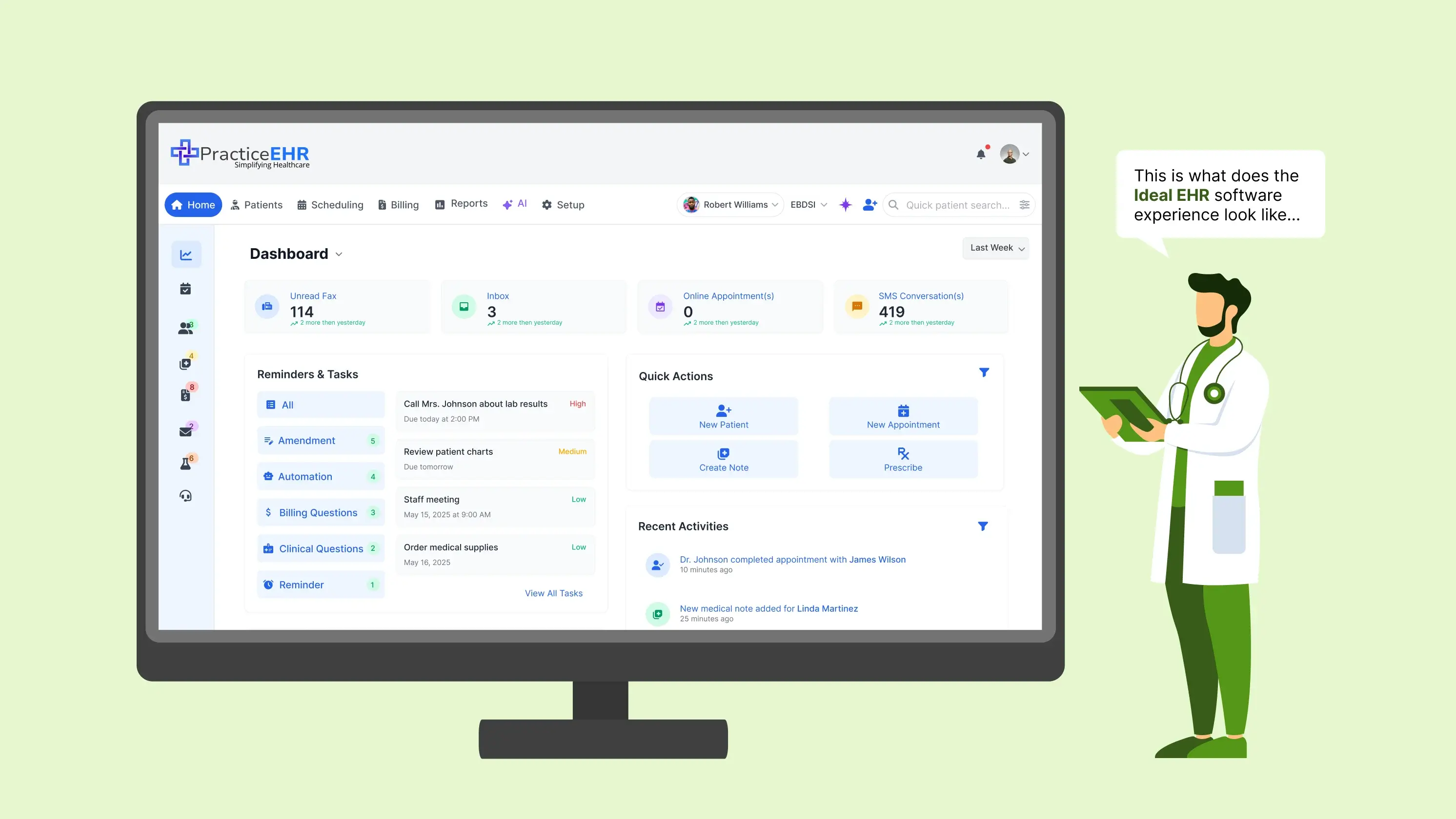 What Does The Ideal EHR Software Experience Look Like?