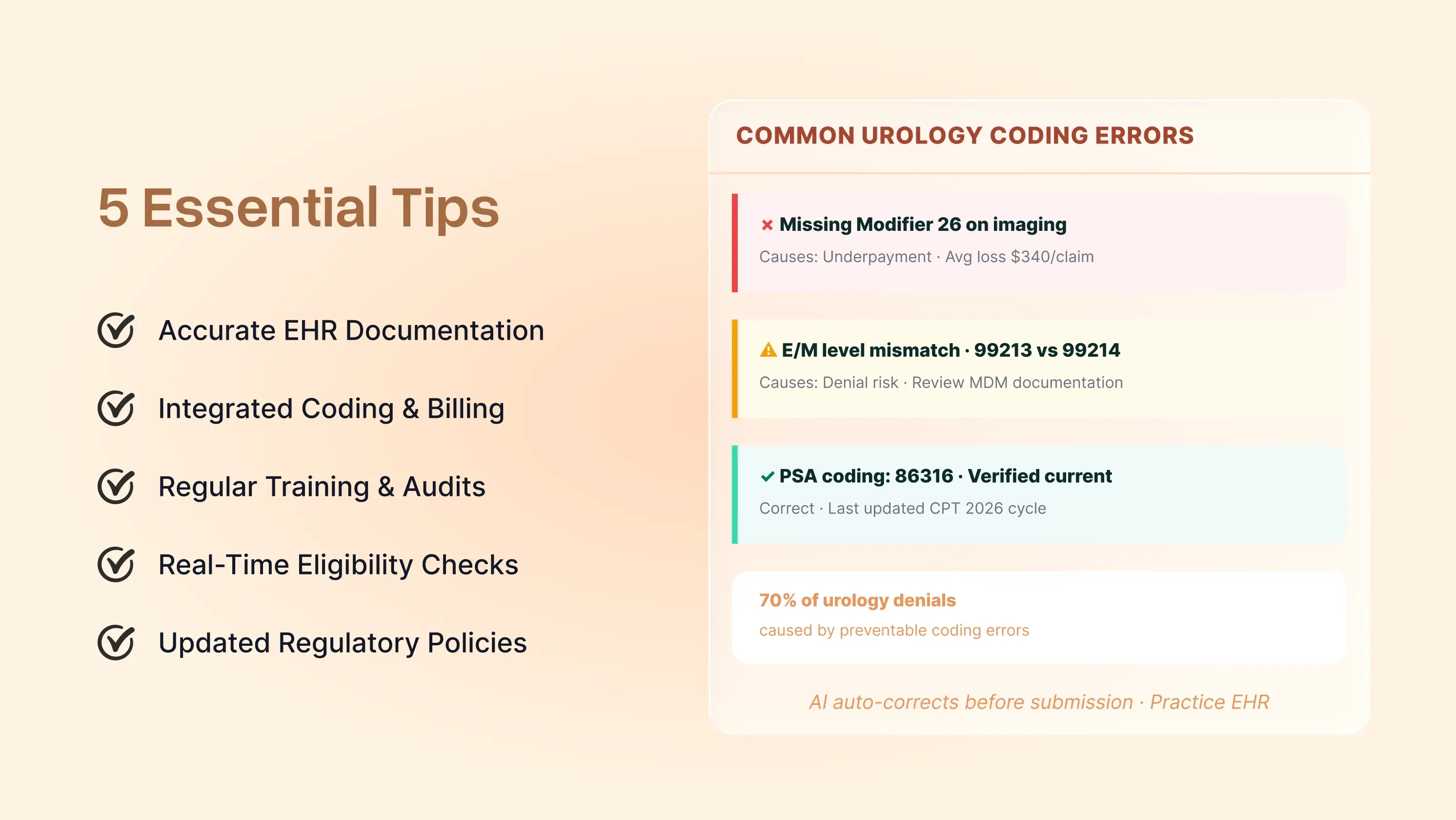 5 Essential Tips for Maximizing Reimbursements in Urology EHR Billing