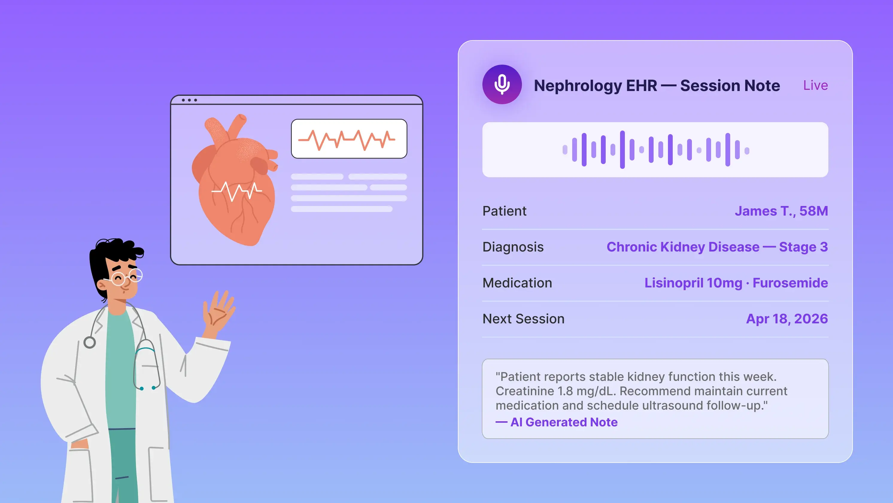 Streamlining Chronic Kidney Disease Management with Nephrology EHR