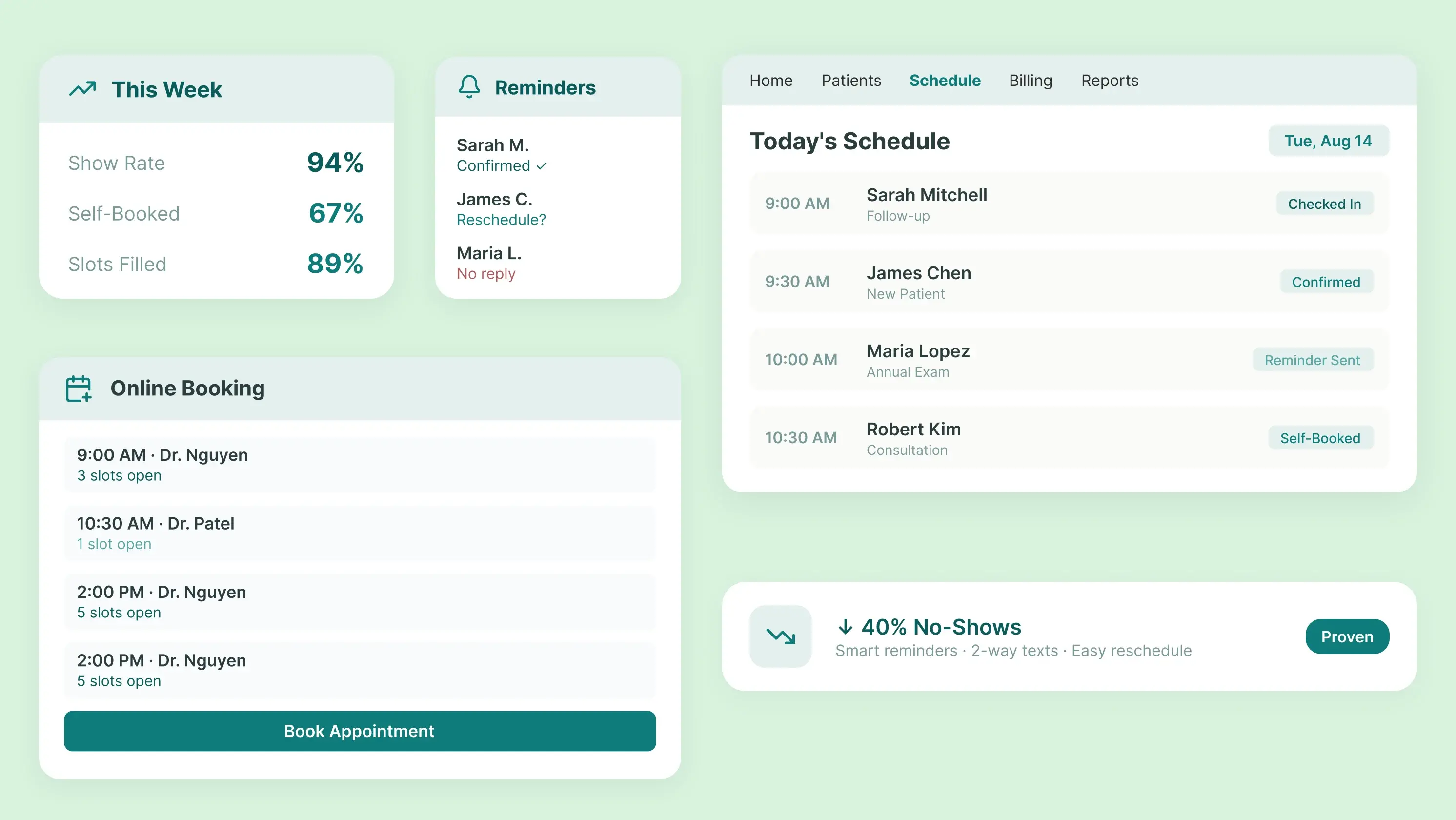 Medical Scheduling Software
