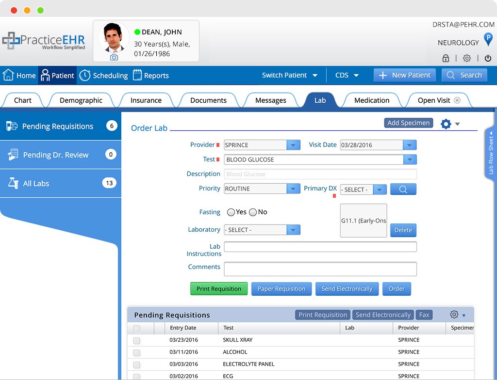 LabIntegration EHR