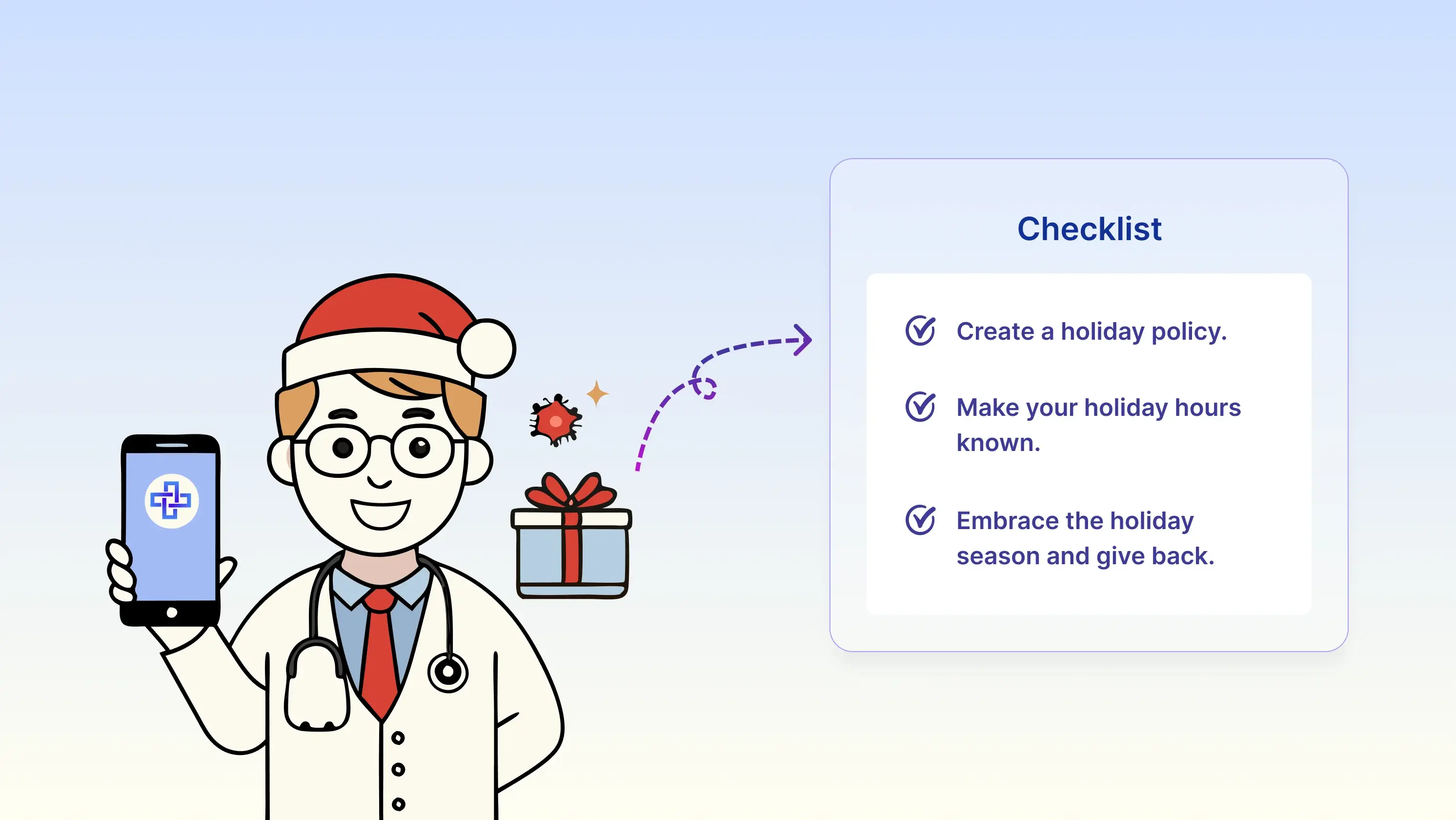 <span id="hs_cos_wrapper_name" class="hs_cos_wrapper hs_cos_wrapper_meta_field hs_cos_wrapper_type_text" style="" data-hs-cos-general-type="meta_field" data-hs-cos-type="text" >The Medical Practice Holiday Checklist: Three Steps for a Happy Holiday Season</span>
